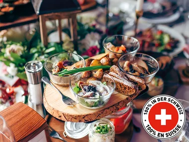 In die Schweiz mit Geschmack: 1 köstliche Gourmet-Pause für 2 Personen