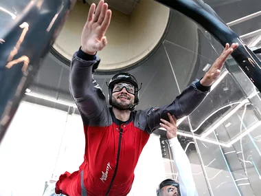 Volo indoor nel tunnel del vento con Aero Gravity vicino a Milano
