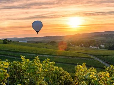 Vol en montgolfière près de Reims