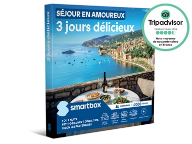 Séjour en amoureux - 3 jours délicieux