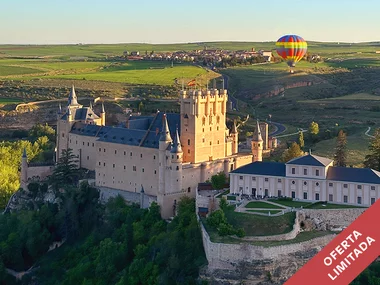 Vuelo en globo en Segovia de 1 hora con pícnic y brindis con Voyager Balloons