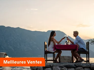Coffret cadeau Saint-Valentin : un séjour romantique et gourmand en France