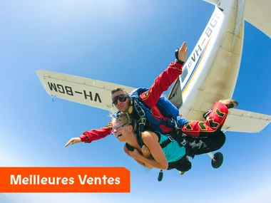 Saut en parachute tandem