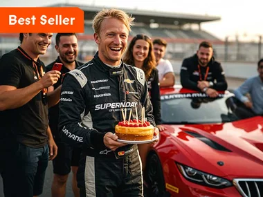 Compleanno a tutto gas: giri in Supercar su pista