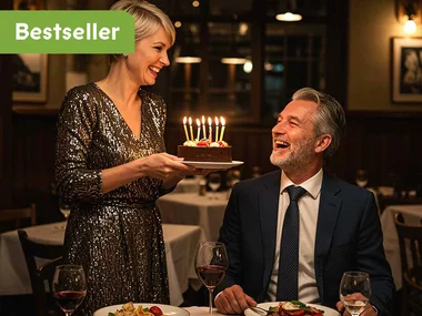 Een hemelse verjaardag: diner in gerenommeerd restaurant