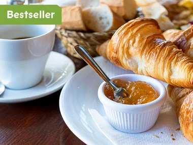 Uitgebreid ontbijt aan huis of in restaurant