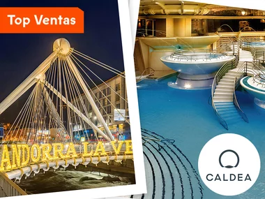 Acceso al spa de Caldea de 3h y 2 noches en hotel en Andorra