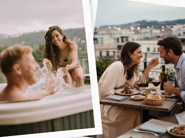 Un San Valentín perfecto para dos: menú en Barcelona y spa o tratamiento relax en toda Catalunya