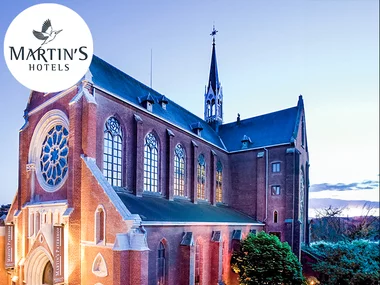 2 romantische dagen met bubbels in 4-sterren kerkhotel Martin's Patershof in Mechelen