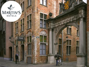 4 dagen in een sfeervol 3-sterrenhotel Martin’s Brugge in het centrum
