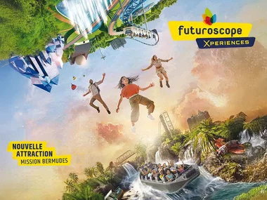 Journée au Futuroscope en 2027 : 3 billets en famille
