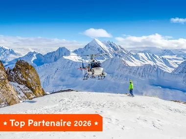 Vol en hélicoptère de 15 min pour 2 personnes au-dessus du Mont-Blanc
