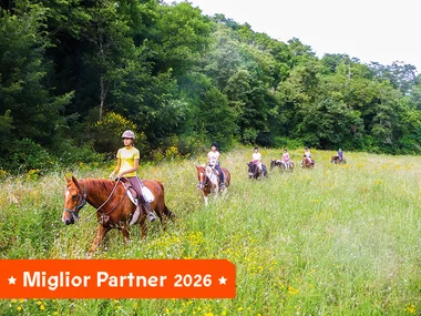 Passeggiata a cavallo in Toscana