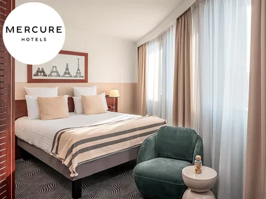 Séjour de 2 jours avec dîner raffiné en duo au Mercure Montparnasse 4* à Paris
