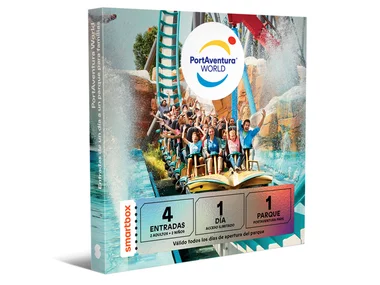 1 día en PortAventura Park para 2 adultos y 2 niños