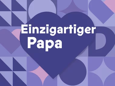 Für einen einzigartigen Papa