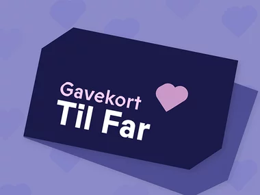 Gavekort til far