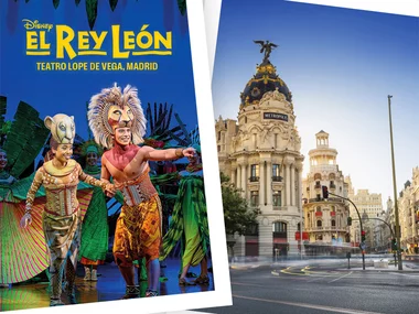 El Rey León: 2 entradas para el musical y 1 noche de hotel en Madrid