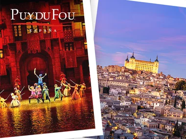 Escapada a Puy du Fou® España: entradas para 2 adultos (2 días consecutivos) y noche exclusiva en Toledo