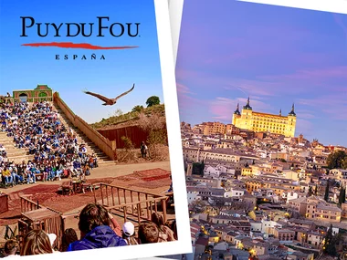 Puy du Fou España: 2 entradas adulto (2 días) con «El Sueño de Toledo» y 1 noche en hoteles de 4* y 5* en Toledo