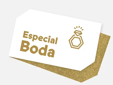 Tarjeta regalo boda