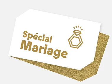 Carte cadeau de mariage - 150 €