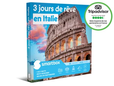 3 jours de rêve en Italie