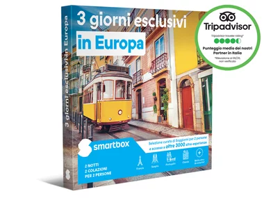 3 giorni esclusivi in Europa