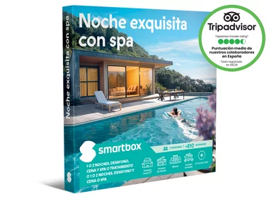 Noche exquisita con spa