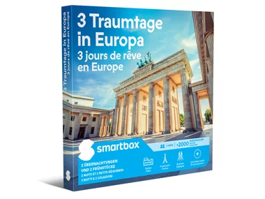 3 jours de rêve en Europe