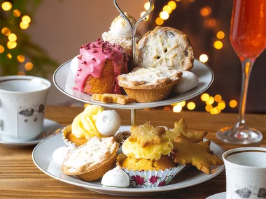 Knusse high tea voor kerst