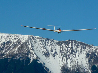 Flug über den Mont-Blanc mit dem Ultraleichtflugzeug ab Chambéry