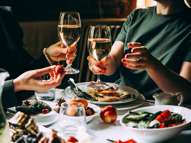 Sopar únic amb vi a Catalunya