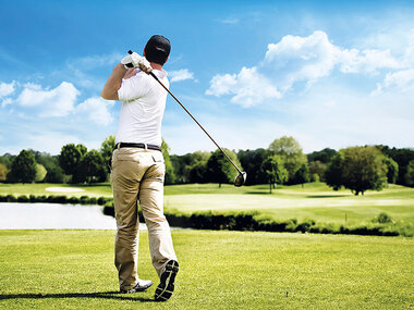 Golf, green et détente