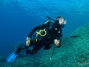 Baptême de plongée sous-marine en solo