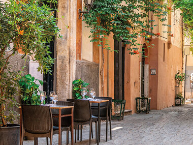 Cena per due nel Lazio