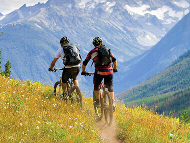 Passeggiando in bicicletta