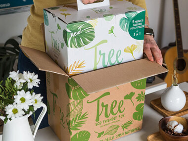 100% Bio: 2 box con prodotti naturali per la pulizia della casa con Tree