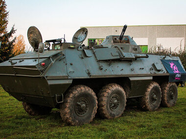 Apokas Paintball Park: Fahren eines Panzers aus dem Kalten Krieg