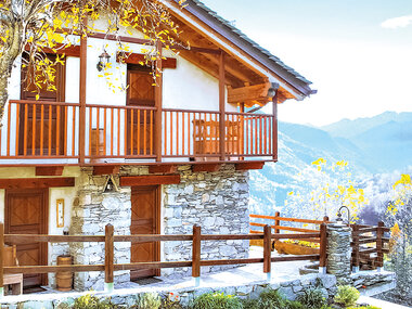 1 notte di relax in un chalet nel verde della Valle d’Aosta con cena