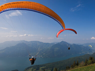 Vol thermique en parapente pour 1 amateur de sensations