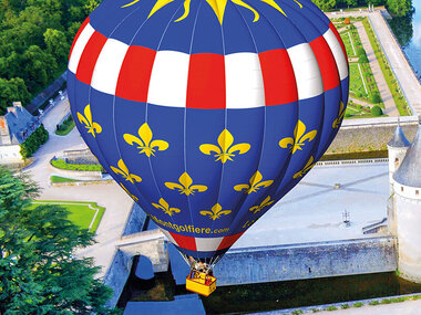 1 uur durende ballonvaart met een etentje voor 2