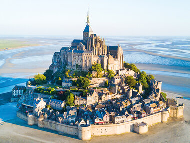 Er samen tussenuit aan de baai van Mont Saint-Michel
