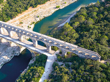Les grands circuits touristiques des Bouches-du-Rhône en ULM