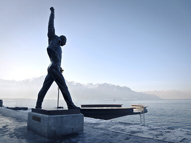 Sur les traces de Freddie Mercury : visite guidée à Montreux pour 2 fans de Queen