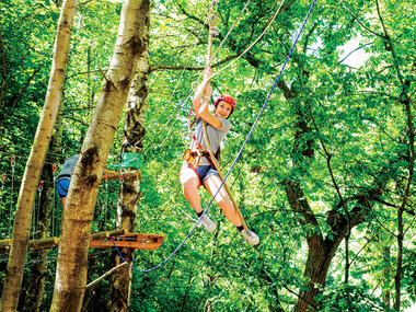 Divertimento al Veja Adventure Park: 1 ingresso al Parco con pranzo per 1 persona