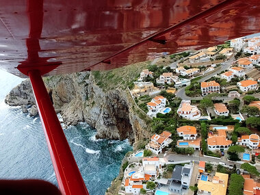 Bautismo en avioneta ULM de 30 minutos en la Costa Brava