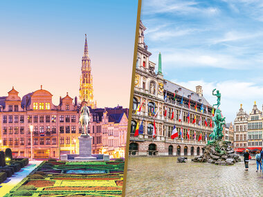 Escapade de 2 jours en Belgique avec activité au choix