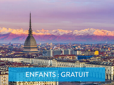 Séjour charmant de 3 nuits avec petits déjeuners pour 2 ou en famille dans le Piémont