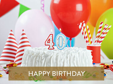 Coffret anniversaire 40 ans : séjour en Europe, souper gastronomique ou aventure